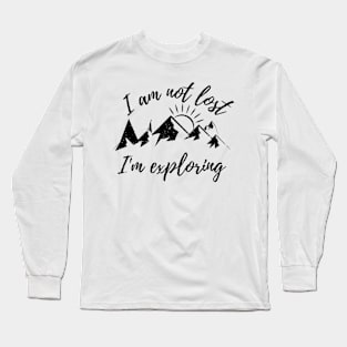 Mountains Hiking Long Sleeve T-Shirt